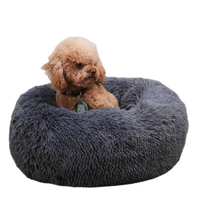 China New Breathable Pet Supplies Nest Spot Winter Dog Kennel Wholesale Warm Round Nest Small Velvet for sale