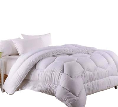 China Home Custom White King/Queen Size Hilton Goose Duck Feather Filled /Down Bedding Comforter Comforter Inserts for sale