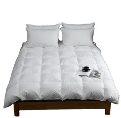 China Modern High Quality 90% White Goose Down Warm Duvet / 10% White Goose Feather for sale