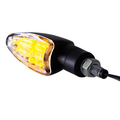 China Plastic+metal Motorcycle Accessories Steering Original For Turn Signal Lamp LED Light for sale