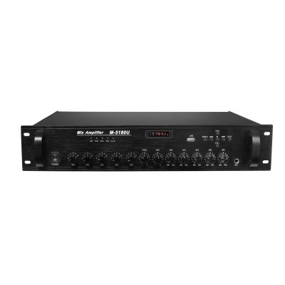 China Yes Cooma M-5180U 180W PA PA Mixer Amplifier for sale