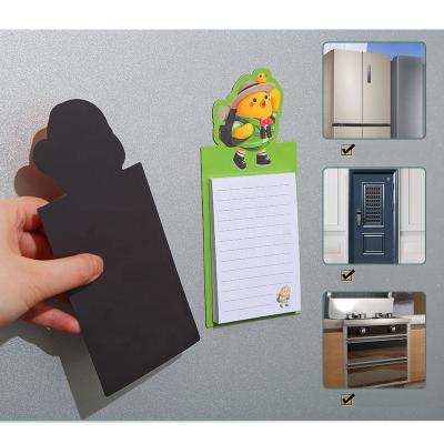 China Custom Mini Reminders memopad fridge magnets note lovely note magnetic memo pads for sale