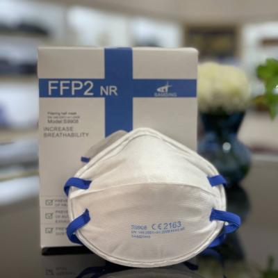 China Non-woven Fabric+Melt-brown Fabric+Melt-brown Layers Dustproof Mask NR 5 Nonwoven Headband FFP2 With Valve Safety Factory Price Face Mask for sale