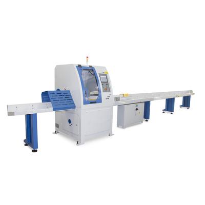 China Hicas Sf6060 Horizontal Wood Pallet Cut Saw Machine With More Safety Design for sale