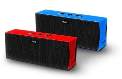 China El altavoz estéreo de Bluetooth con el micrófono y NFC funcionan, música en grandes cantidades clasificaron 165 x 55 x 62m m en venta