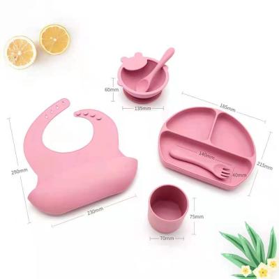 China OEM Logo Food Grade Silica Gel Kids Baby Silicone Cup Spoon Dinner Dish Drinking Water Jug Viable, Folding for sale