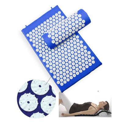 China Fitness Exercise Shakti Massage Acupressure Mat Eco-friendly 100% Cotton Acupressure Mat for sale