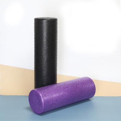 China Wholesale High Density Black Yoga Roller PPE Foam Massage Exercise WELD-Y004 Pilates Fitness Roller for sale