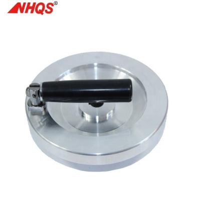 China NHQS QS1004.23CF Solid Head Solid Slot Hole Aluminum Alloy Handwheel for sale