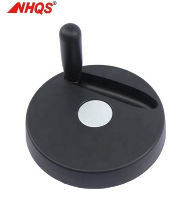 China NHQS QS1004.67 Solid Polyamide Solid Handwheel With Folding Handle for sale