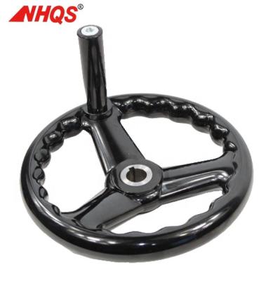 China Spoked NHQS QS0804.7 Bakelite Spoked Handwheel For Mechanical Accessories for sale