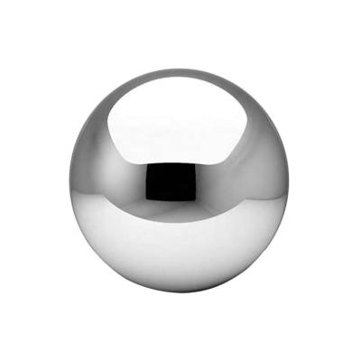 China Mechanical Parts 120mm Cavity 304 Stainless Steel Exercise Balls Staring Globes Floating Seamless Pond Balls Mirror Ball for sale