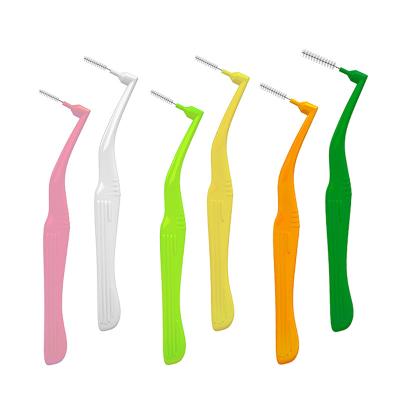 China Flexible Reciprocating Interdental Brush Toothpick for sale