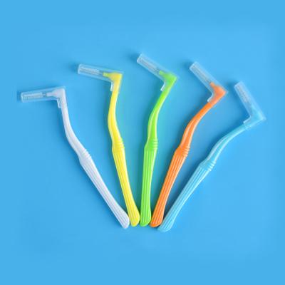 China Interdental Cleaners Standard Mint Easy Brush Flavor Flexible Back And Forth Between Teeth for sale