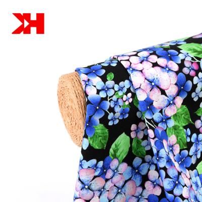 China DIGITAL PRINTING COTTON POPLIN Woven Organic Fabric For Dress for sale