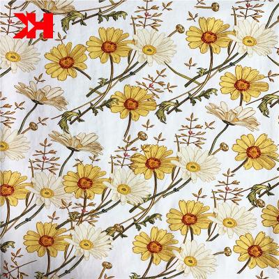 China Kahn digital fabrics organic digital printing cotton lycra spandex fabric for garment for sale