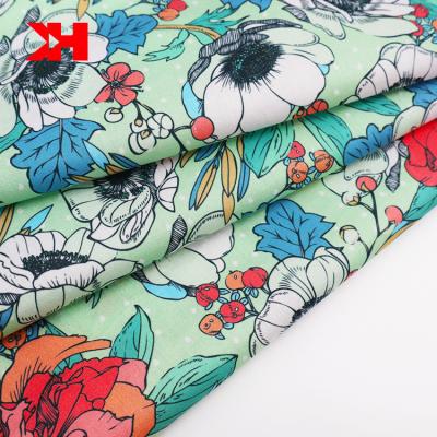 China New Design Cotton Freedom Organic Hot Selling Floral Fabric For Baby Print for sale