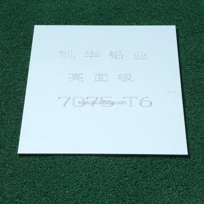 China Aircraft Block t6 Alloy Aluminum Sheet 7075 7000 Series Price Per Kg for sale