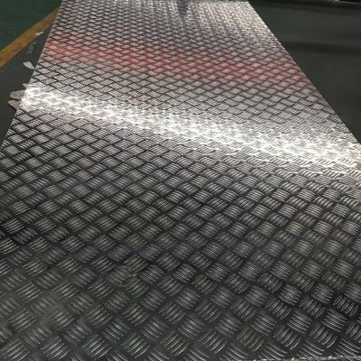 China Floor Trailer Checker Running Aluminum Plate Large 5 Walking Bars Patterned Hardware For Floor Walking Trailer for sale