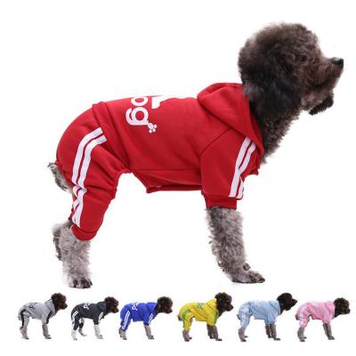 China Sustainable Fashionable Cotton Pet Clothes Pet Accessories Wholesale Dog Clothes Adidog Designer Clothes for sale