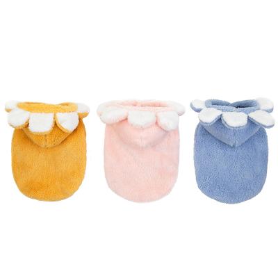 China GMTPET Sustainable Pet Products Factory Cute OEM Dog Clothes Sunflower Design Dog Clothes Winter Thick Section for sale