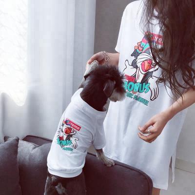 China Wholesale Stocked Dog Clothes Summer Dog Equipment Pet Clothes For Dogs Pet Apparel And Accessories Leisure for sale