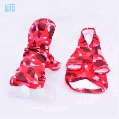 China OEM Design GMTPET Sustainable Pet Clothing Factory New Pet Clothes Small Dog Teddy Camouflage Clothing for sale