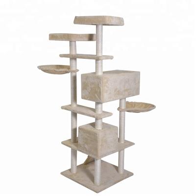 China Fashion Sustainable Design Natural Cat Tree Furniture Cat Tree Toys for sale