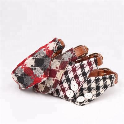 China Stocked Wholesale Cheap Dog Collar Fashion Pet Collar Triangle Dog Scarf Collar for sale