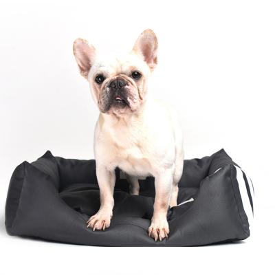 China Wholesale Waterproof Luxury Soft Pet Bed Square Elegant Noble Series Factory Supply Pet Dog Bed for sale