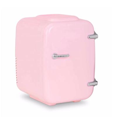 China 4L Cooler Warmer 4L Small Dormitory Fridge Cosmetic Refrigerator Mini Fridge Refrigerator for sale