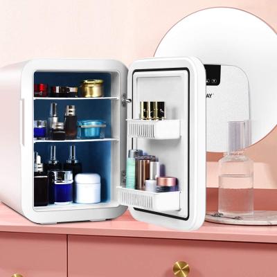 China 20L Car Thermoelectric DC12V AC220V Mini Beauty Fridge for sale