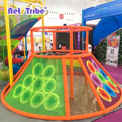 China Kindergarten Rope-Net Climbing and Fun Equipment Indoor Children's Paradise Training and Development for sale