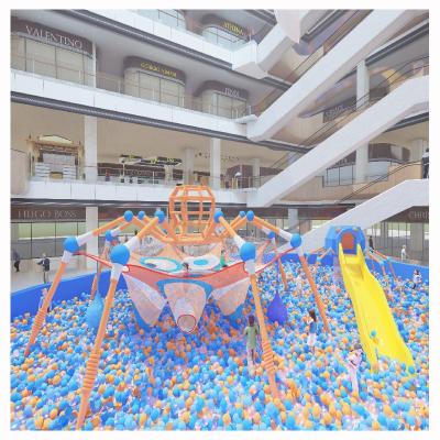 China Indoor Park Nylon Rope Kids Playground Spider Net Kids Indoor Playground for sale