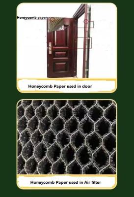 China China brown cheap Light recycled door honeycomb paper core producer stuffer material good price to worlswide for sale