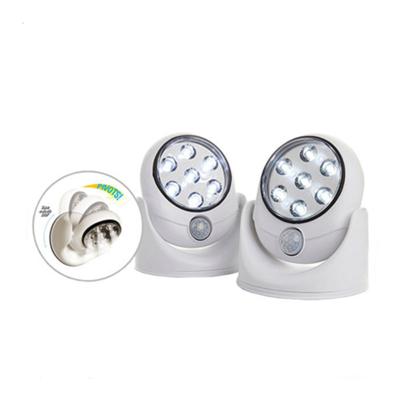 China High Bright Motion Sensor LED Lights As Seen On TV Wireless Night Light 360 Rotates Battery Operated Infrared Motion Triggered Sensor for sale