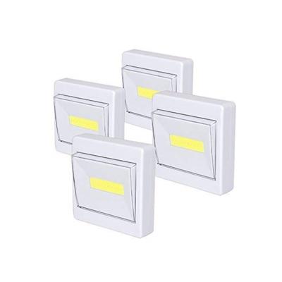 China High Bright COB LED Night Light (inc.) Battery Operated Cheap Cordless Closet Light Dimmable Light With Switch, Ultra Bright Night Light for sale