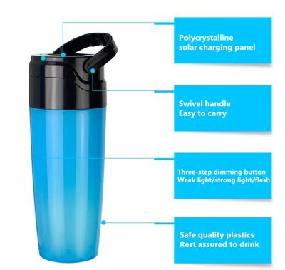 China Lightweight Water Bottle Phone Kettle Multifunctional Camping Solar Refill Outdoor Sports Travel Mountaineering for sale