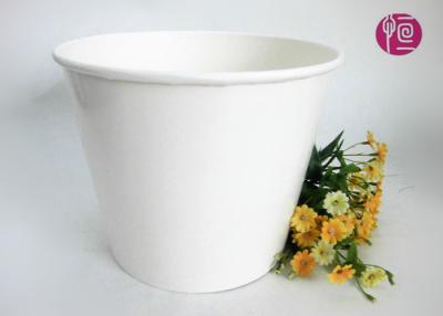 China 150oz  Disposable Paper Popcorn Buckets Custom Printed Double PE Coated for sale