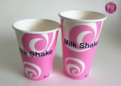 China Double PE Coated Cold Paper Cups With Top Dia 90mm , 12oz And 16oz for sale