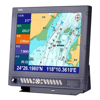 China Large Screen Marine Electronic Device XINUO 17 inch GPS Chart Plotter Fishing Chart Plotter 17 inch for sale