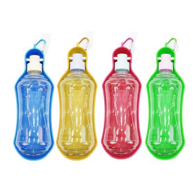 China Automatic Portable Dog Water Bottle 500ml For DogsTravel Small Large Water Puppy Water Dispenser Pet Feeding Supplies for sale