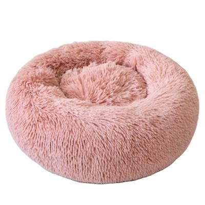 China Breathable Super Soft Cat Bed Around Washable Pets Bed Warm Winter Sleep Plush Dog Pampers Net Cushion Dogs Supplies for sale