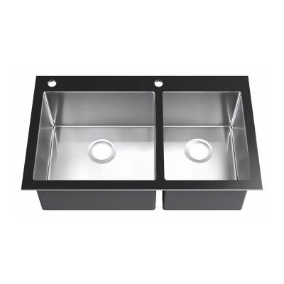 China Without Faucet Competitive Price Stainless Steel Farmhouse Kitchen Corner Import Sink for sale