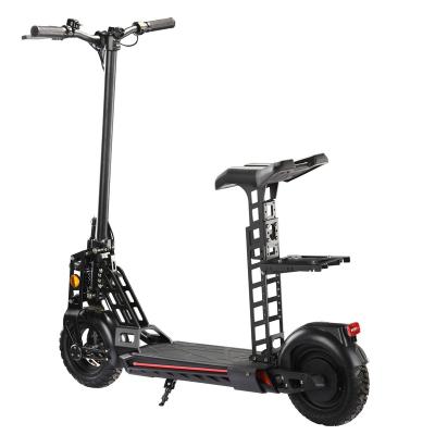 China 2020 36v 48v 500w unisex two wheels 10 inch tire electric scooter with seat for sale