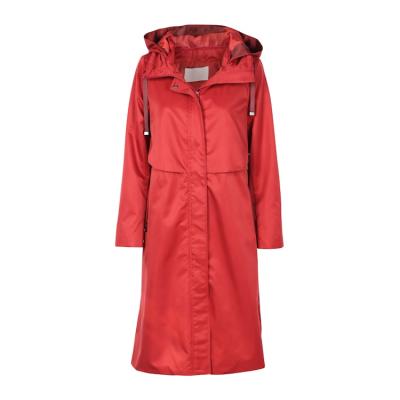 China Waterproof Anorak Coats Jacket Ladies Long Windbreaker 2021 For Women for sale