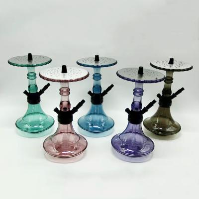 China Big Fashion Large Hookah Shisha LED Light Up Plastic Shisha Chicha Smoking Hookah for sale