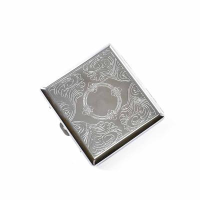 China Wholesale Portable Metal Cigarette Holder Box Die Casting Classic Cigarette Holder Case for sale