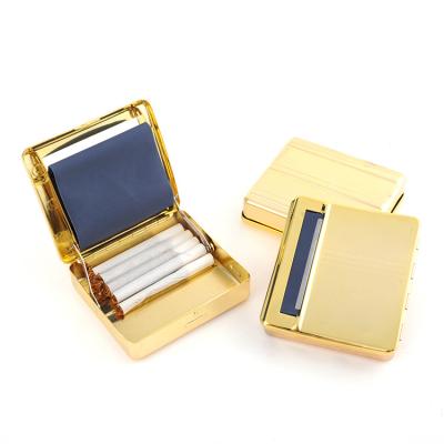 China High Quality 78MM Metal Gold Color Cigarette Tobacco Rolling Machine Rolling Box for sale