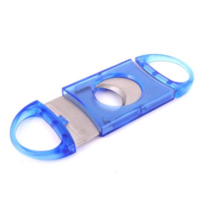 China Multi Logo Design Cheap Plastic Cigar Cutter Custom Wholesale for sale